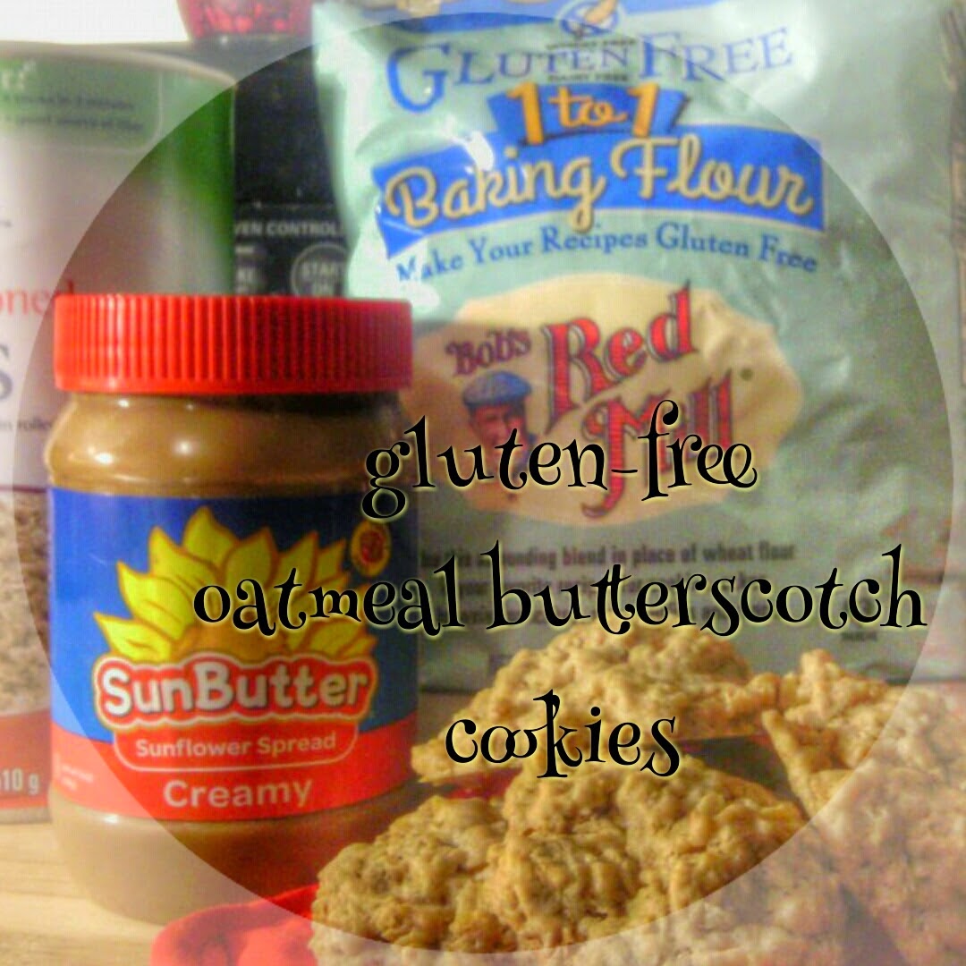 Gluten-Free Oatmeal Butterscotch Cookies