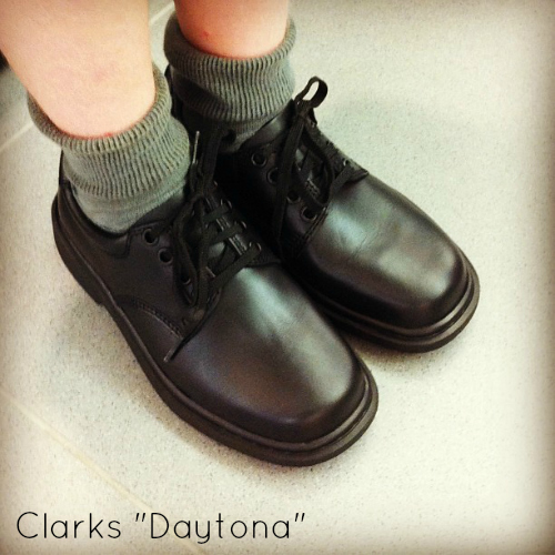 clarks daytona school shoes