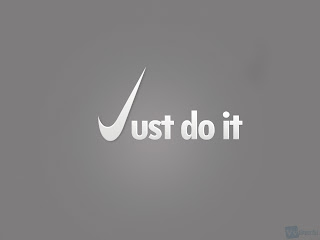 Just do it Nike Logo Type Minimal HD Wallpaper by Vvallpaper.Net