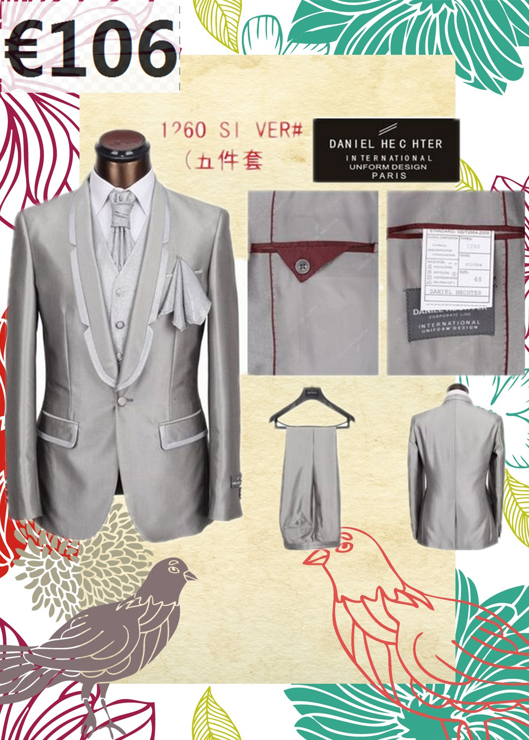 costume homme marque hugo boss pas cher armani solde