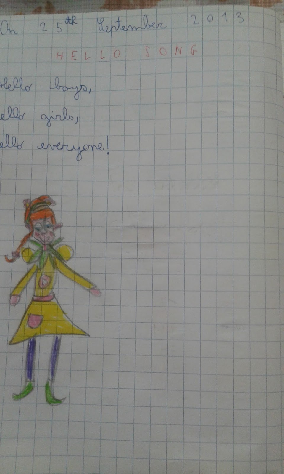 LA MAESTRA MARIA TI SALUTA: INGLESE CLASSE 2^