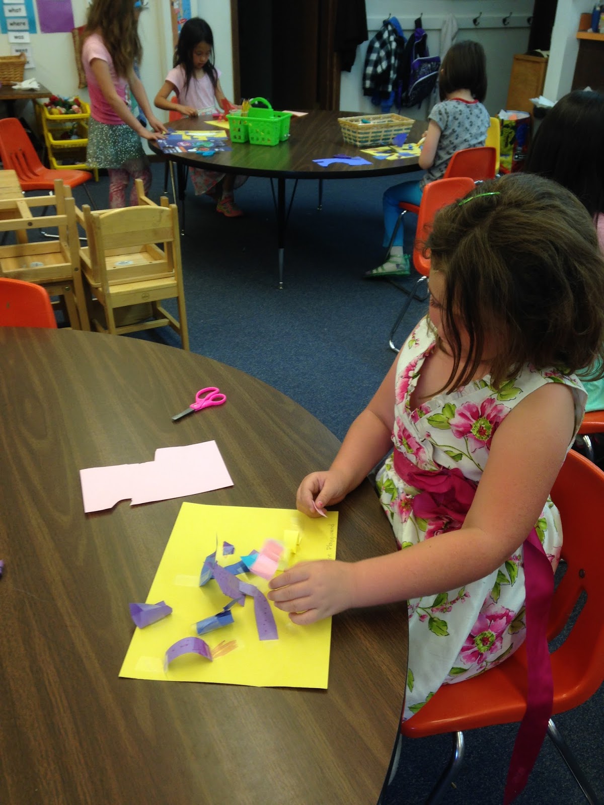 Exposition of playground memory picture