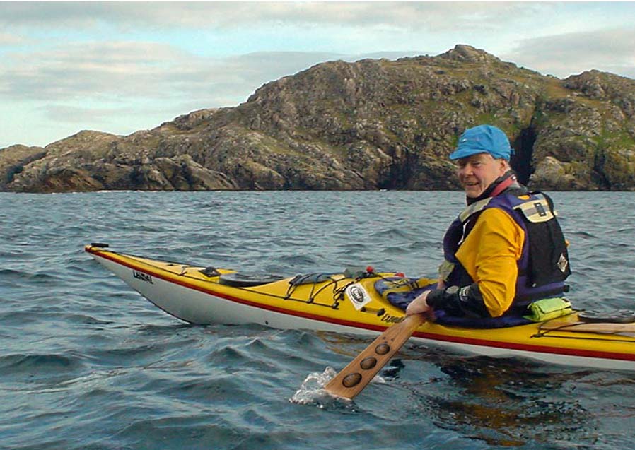Sea kayaking with The Winning Greenland Roller