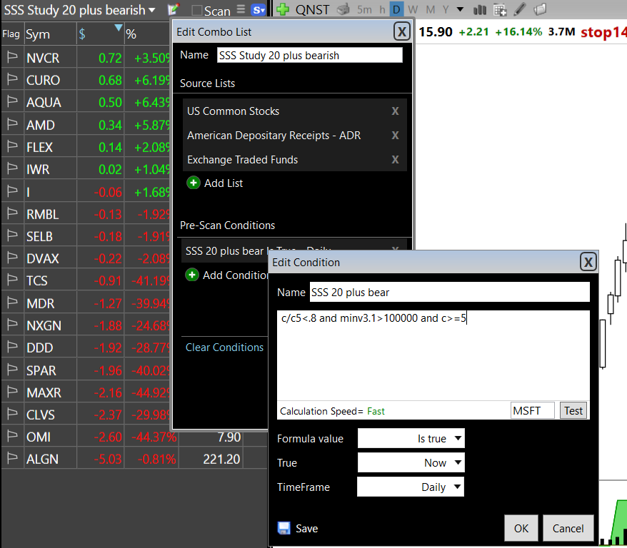 Stockbee If you want to make millions trading study stocks up 20 in a