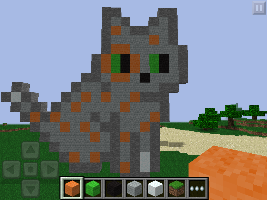 Minecraft Pixels 101 Cat Pixel Art