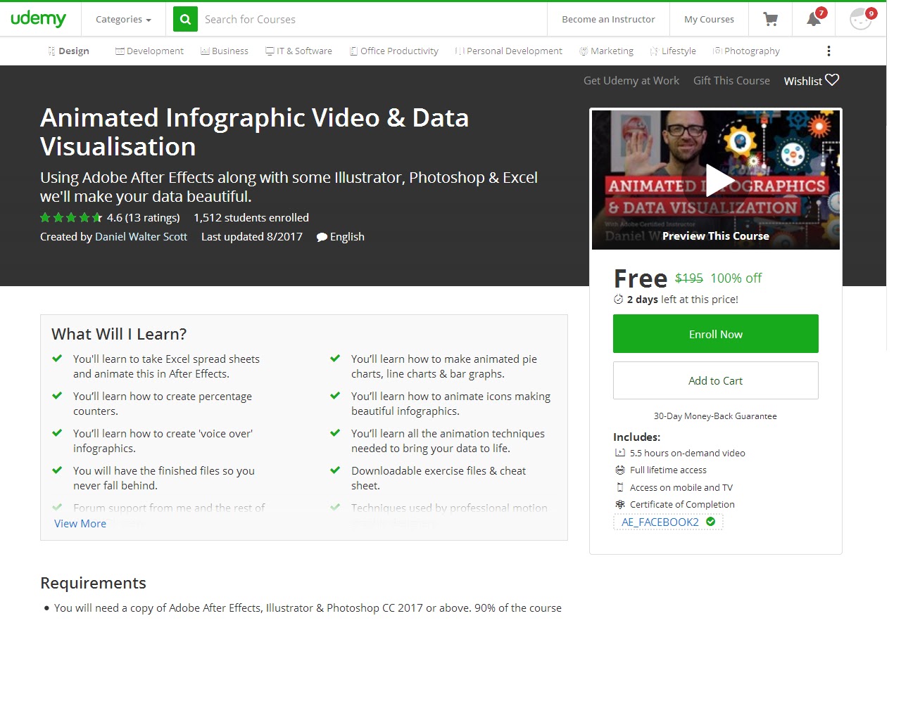 Vcr coupon data exists
