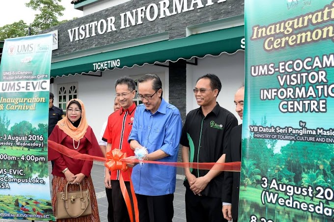 UMS lancar pusat EVIC - Universiti Pertama Di Malaysia Tawar Pakej Eko Pelancongan