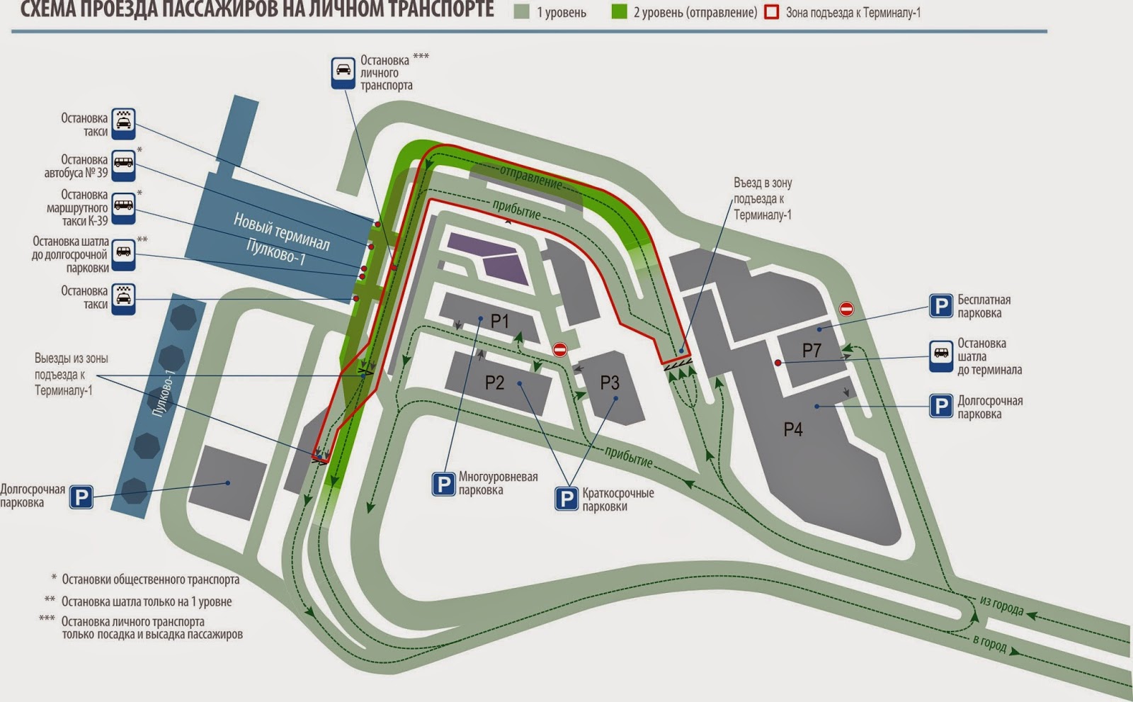 Аэропорт Пулково. Официальный блог: Изменение схемы движения на ...