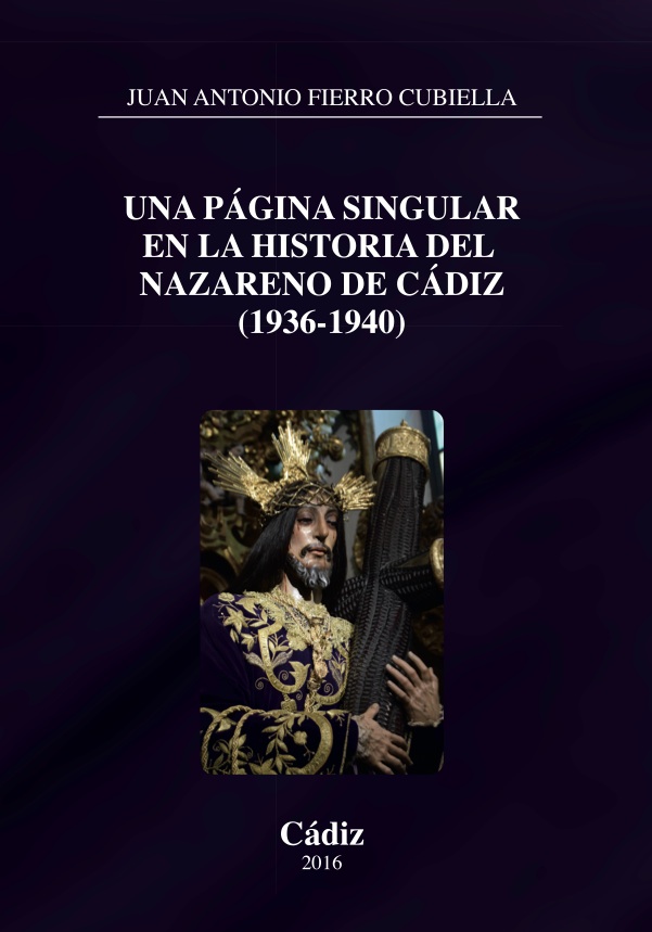 Una página singular en la historia del Nazareno de Cádiz (1936-40)