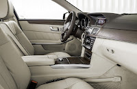 The new-generation Mercedes-Benz E-Class side interior