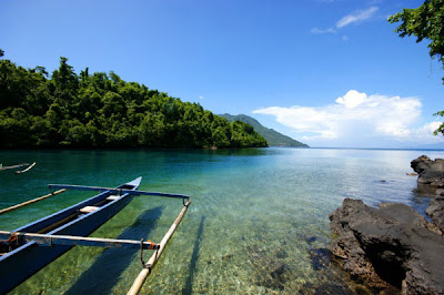  Coast is easily accessible yesteryear populace carry or someone vehicles BaliTourismMap: Sulamadaha coast of Ternate, North Maluku