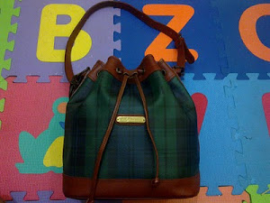 Polo Raplh Lauren Blackwatch Plaid Bucket Bag(SOLD)