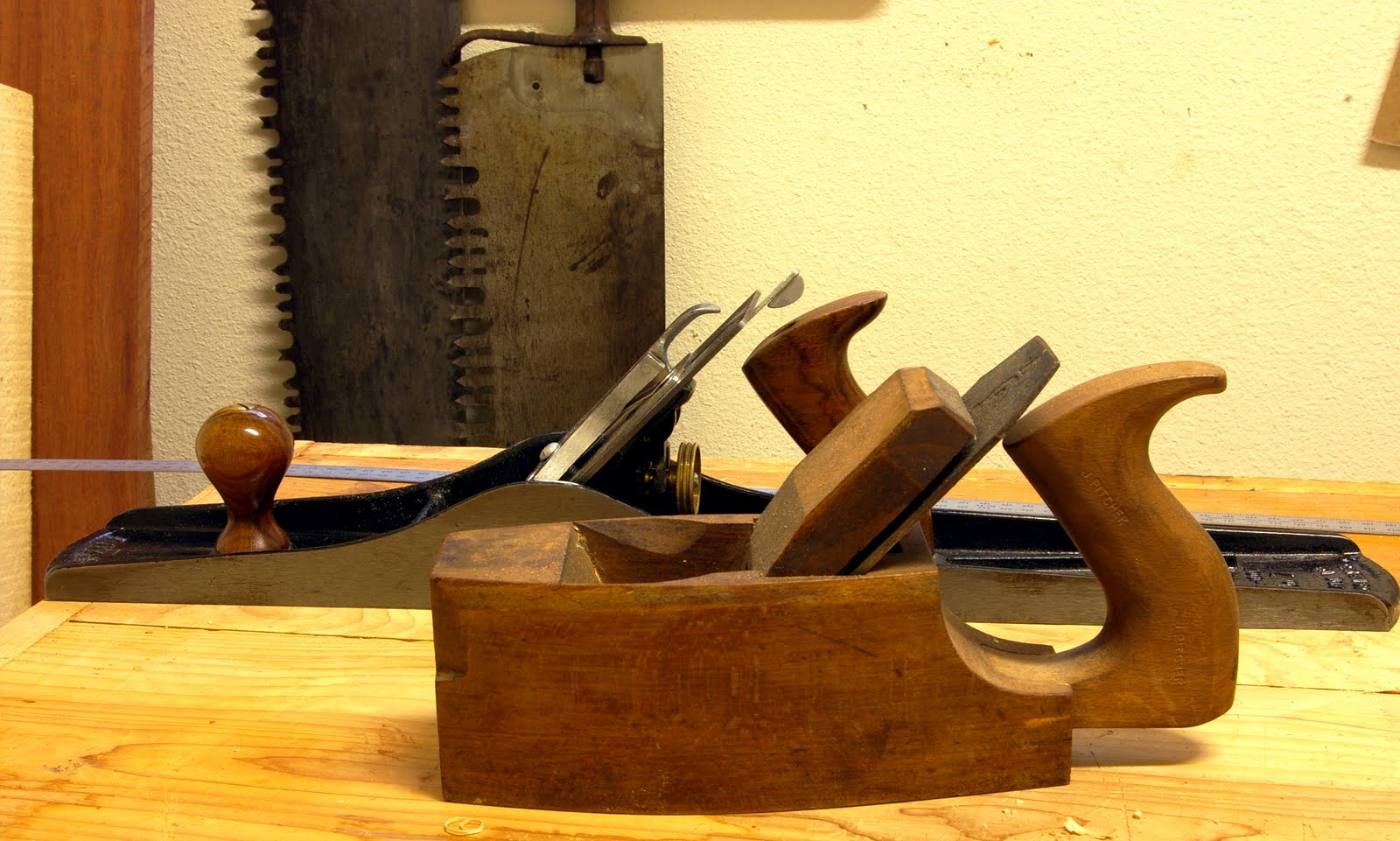 Handled Coffin Smoothing Plane