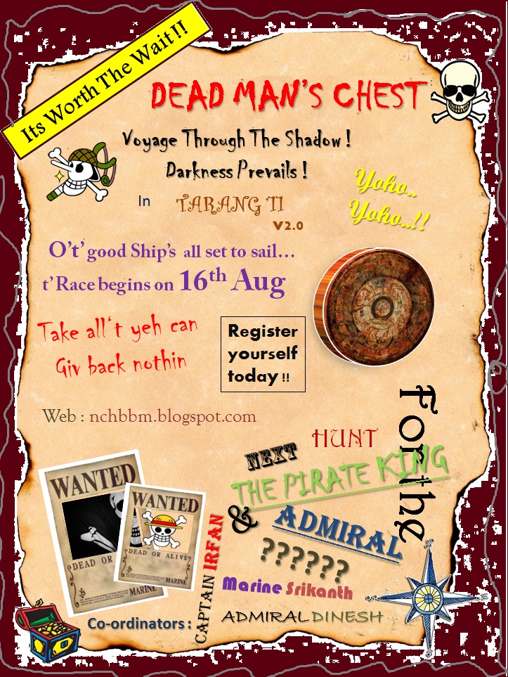 New Horizon College DEAD MAN'S CHEST