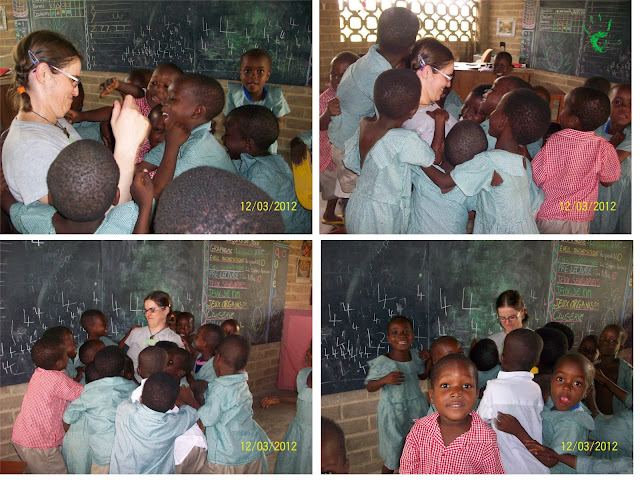 I bambini della scuola africana della Missione di Atchanvé