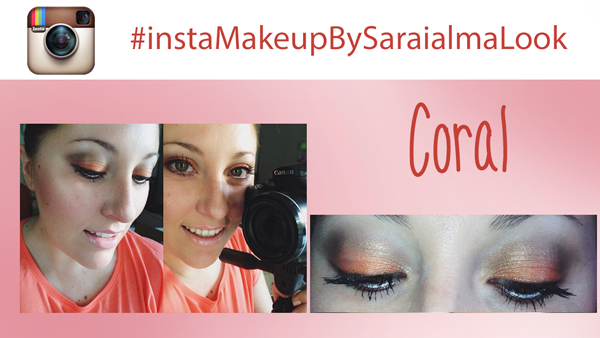 #instaMakeupbySaraialmaLook - Coral