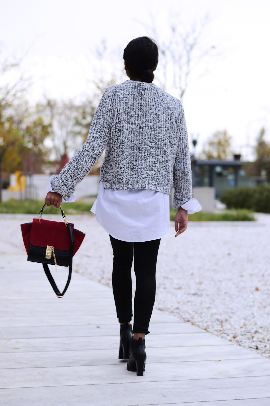 How to wear ankle boots with leggings - K Meets Style