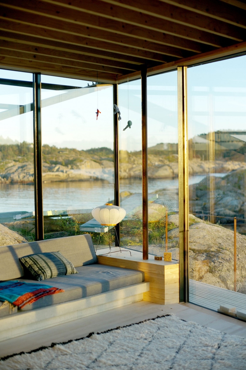 Modern glass facade