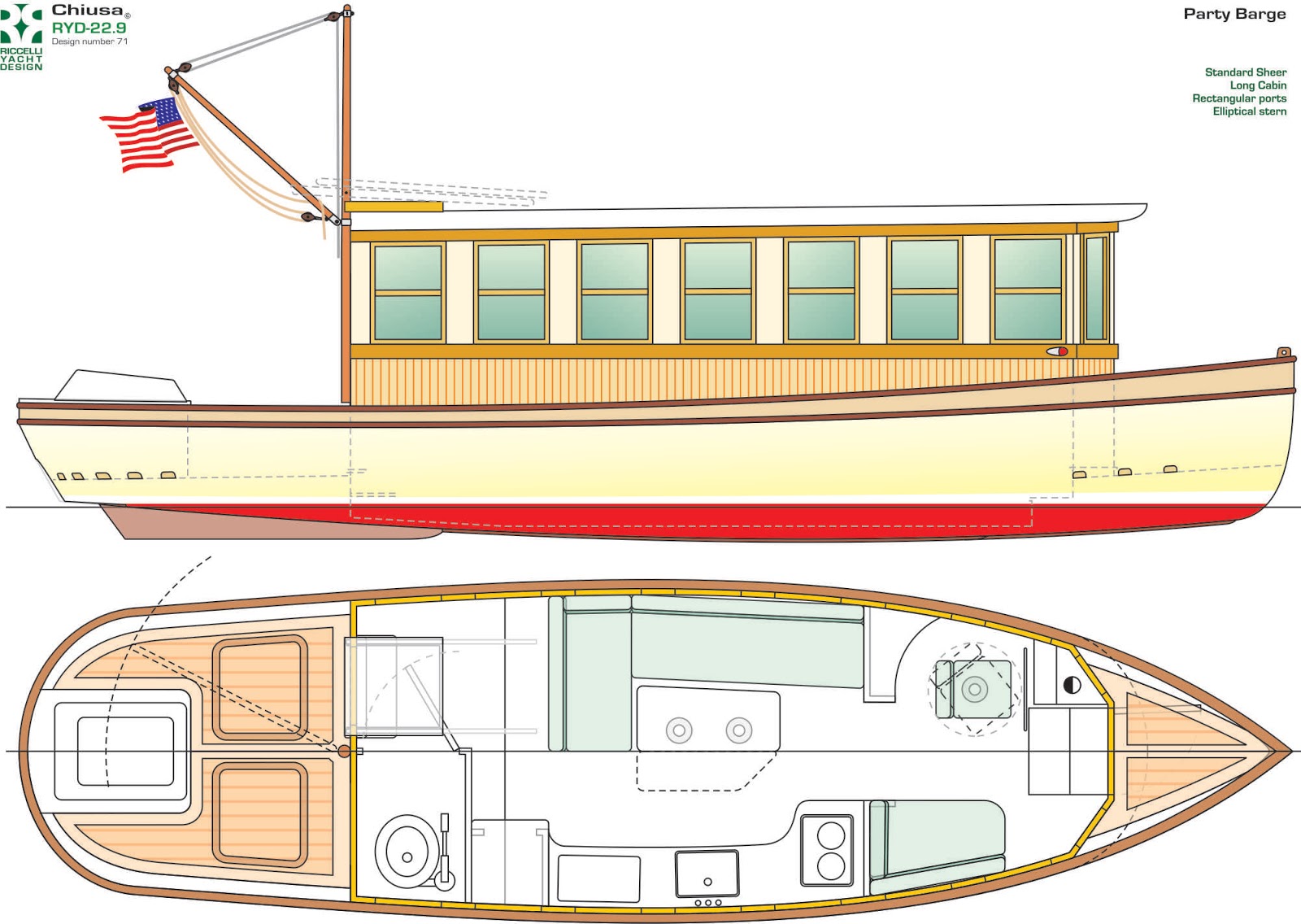 PARyachts Riverboat series