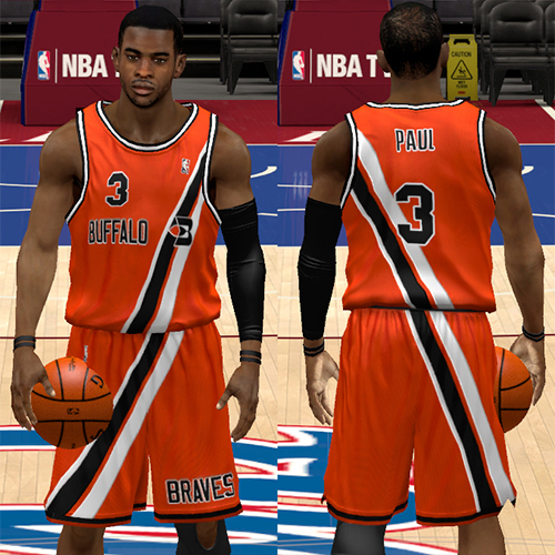 NBA 2K13 Buffalo Braves Retro Jersey Patch 