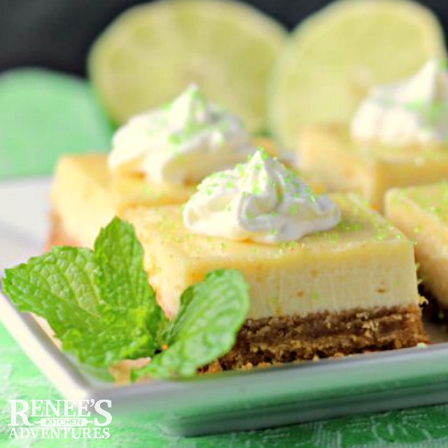Easy Key Lime Pie Bars Renee's Kitchen Adventures