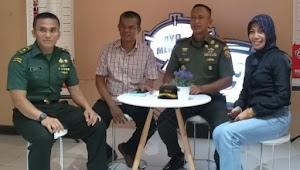 Berkunjung ke KPU dan Bawaslu, Danrem 162/WB Tegaskan TNI Siap Amankan Pemilu