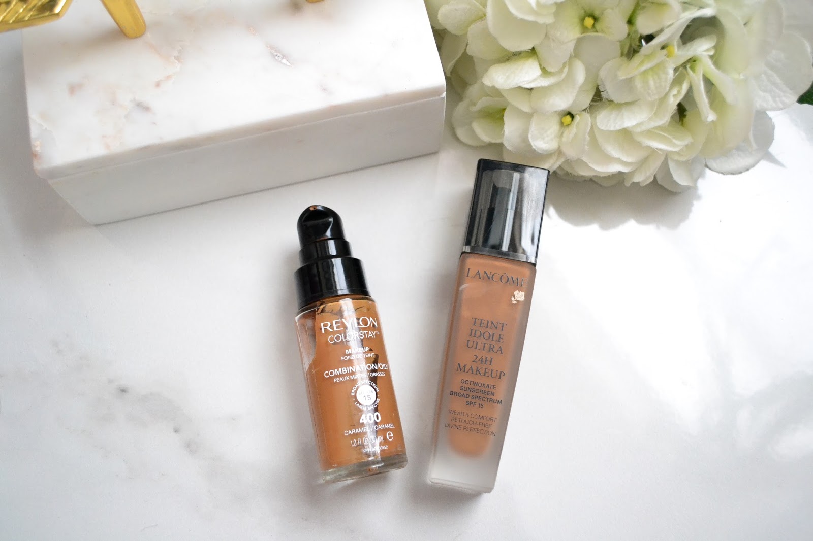 LANCOME TEINT IDOLE 24 HR ULTRA WEAR REVIEW (PLUS A DUPE!!) | The ...