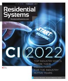 Residential Systems - February 2017 | ISSN 1528-7858 | TRUE PDF | Mensile | Professionisti | Audio | Video | Home Entertainment | Tecnologia
For over 10 years, Residential Systems has been serving the custom home entertainment and automation design and installation professionals with solid business solutions to real-world problems. Each monthly issue provides readers with the most timely news, insightful reporting, and product information in the industry.