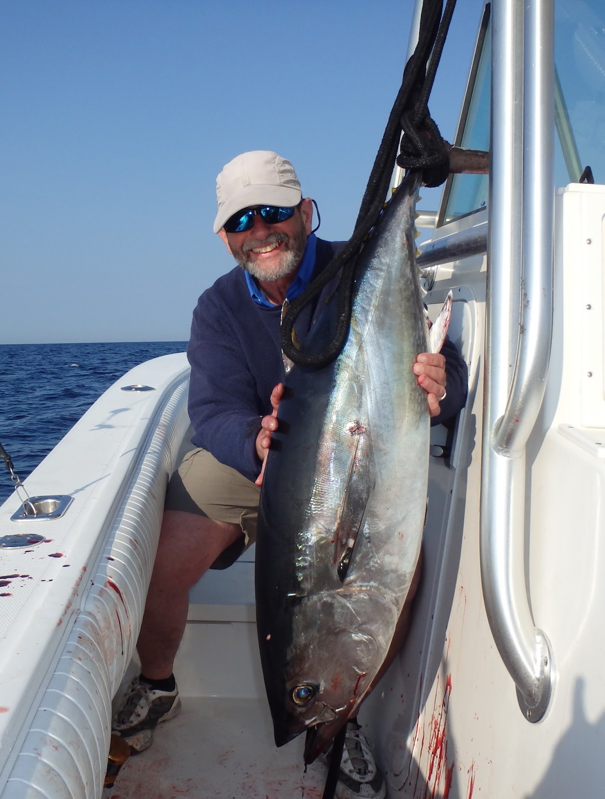 no fluke fishing: Bluefin tuna bite strong