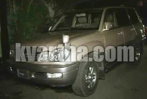 Actor Sohail Khan's car