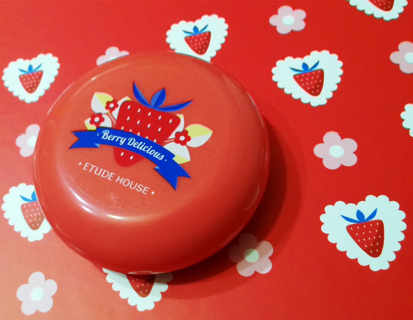 [Etude House] Berry Delicious Cream Blusher Ripe Strawberry Korean