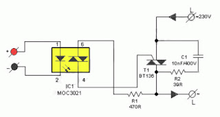 DIY Solid State Relay Circuit Diagram