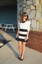 Black & White Stripe Dress