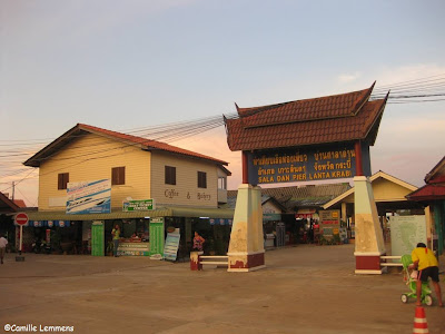 Harbor in Saladan om Koh Lanta