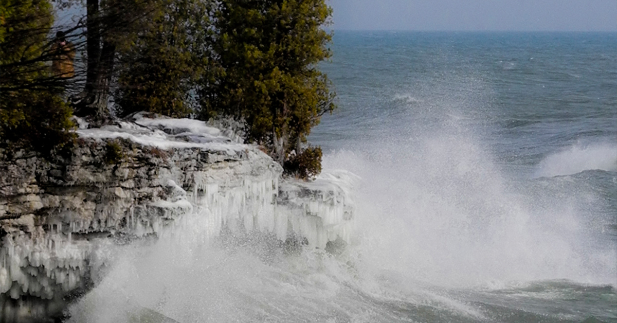 Cave Point Door County Park