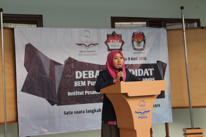 Debat Kandidat Calon Ketua Mahasiswa IPMAFA