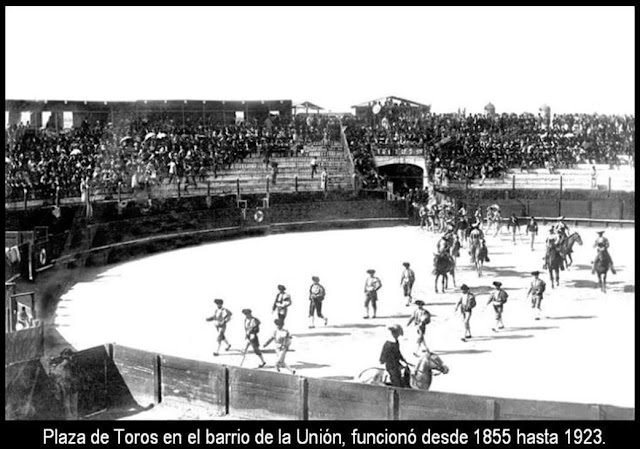 Plaza de toros en 1905 en Montevideo