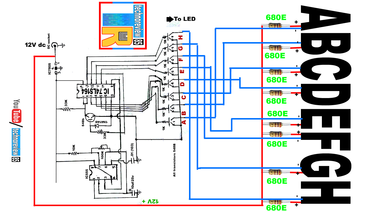 Led Display Board Circuit Diagram