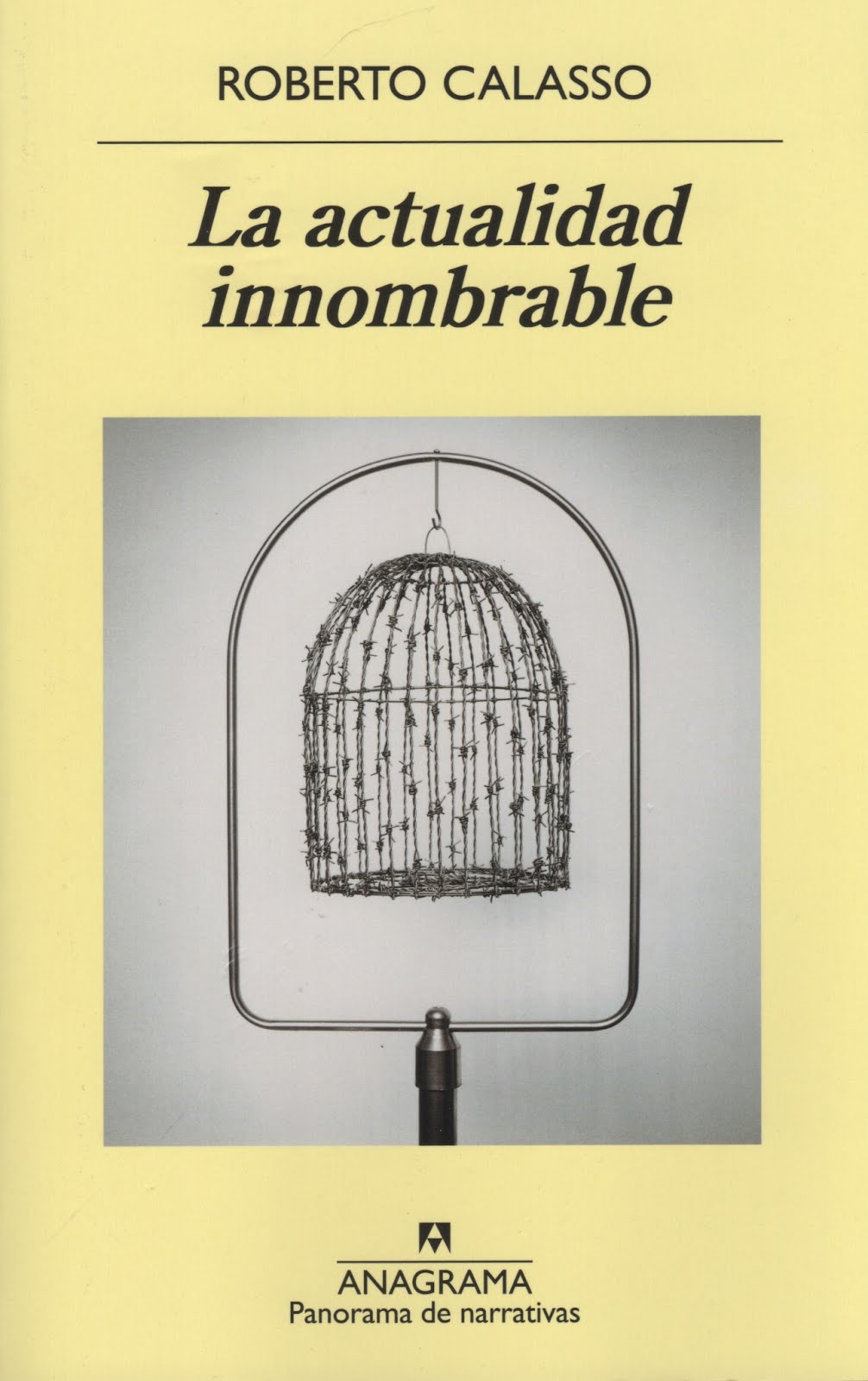 Roberto Calasso (La actualidad innombrable