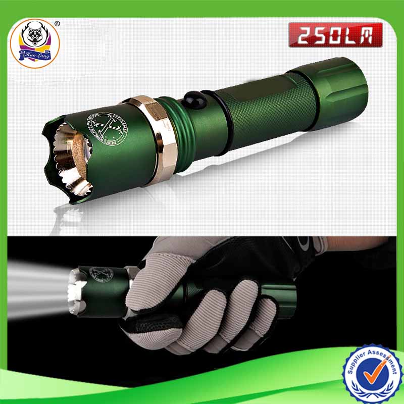 Led flashlight Tactical rechargeable flashlight , China Tactical