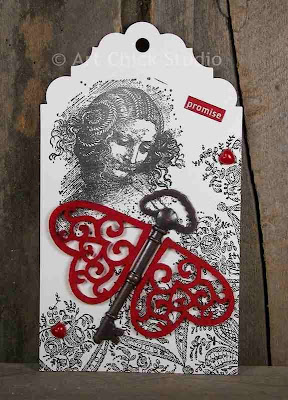 The Promised Altered Art Hang Tag