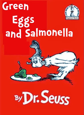 ruin a children's book green eggs and salmonella