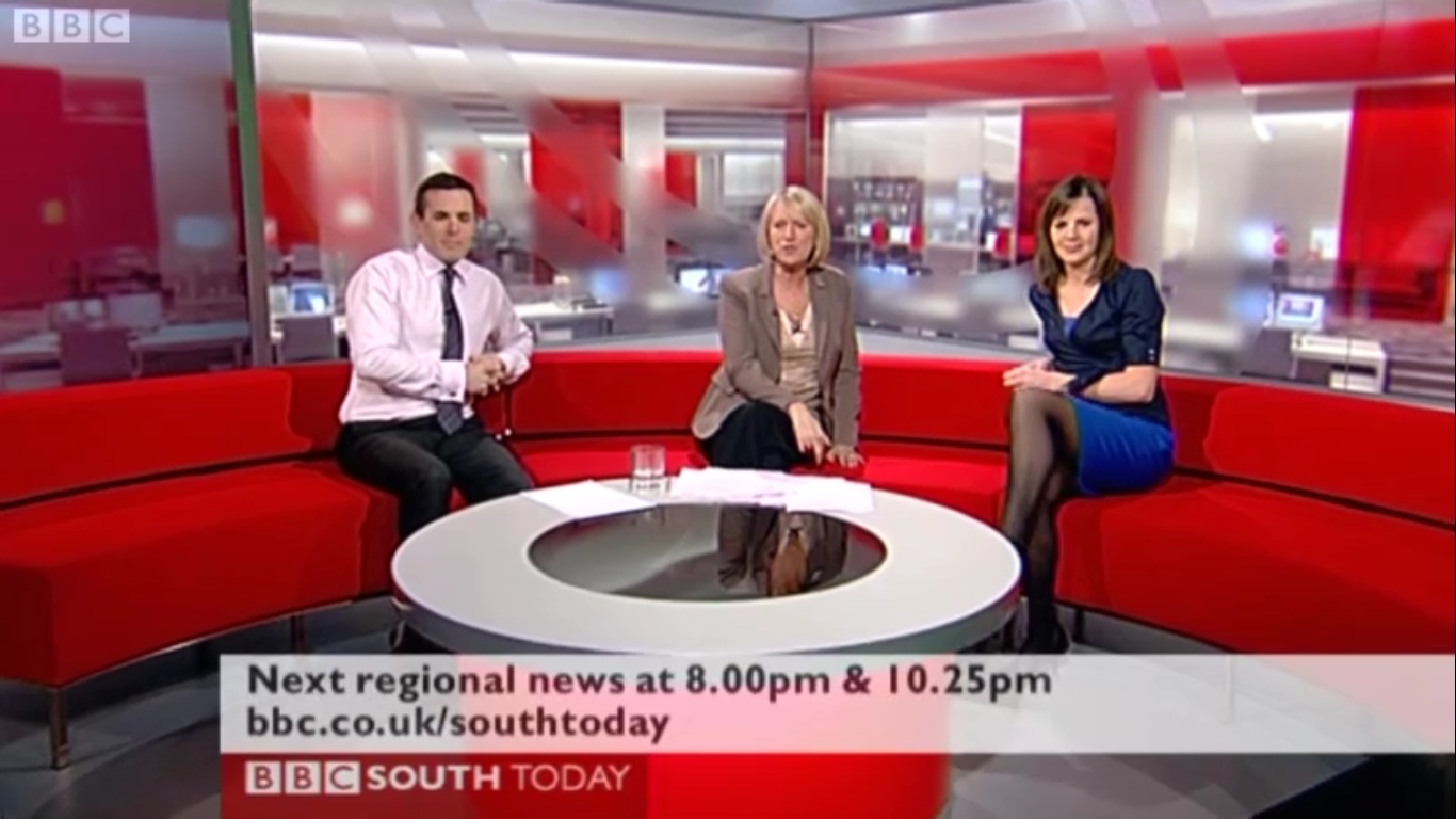UK Regional News Caps: Alexis Green - BBC South Today Weather