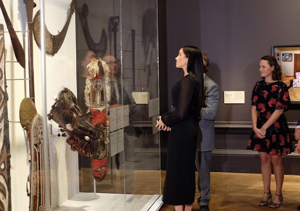 The Duchess of Sussex opened 'Oceania' Exhibition
