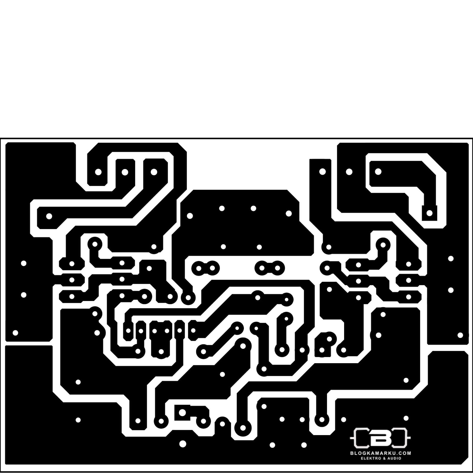 Pcb power amplifier Symetris Dengan Final Sanken – BLOGKAMARKU