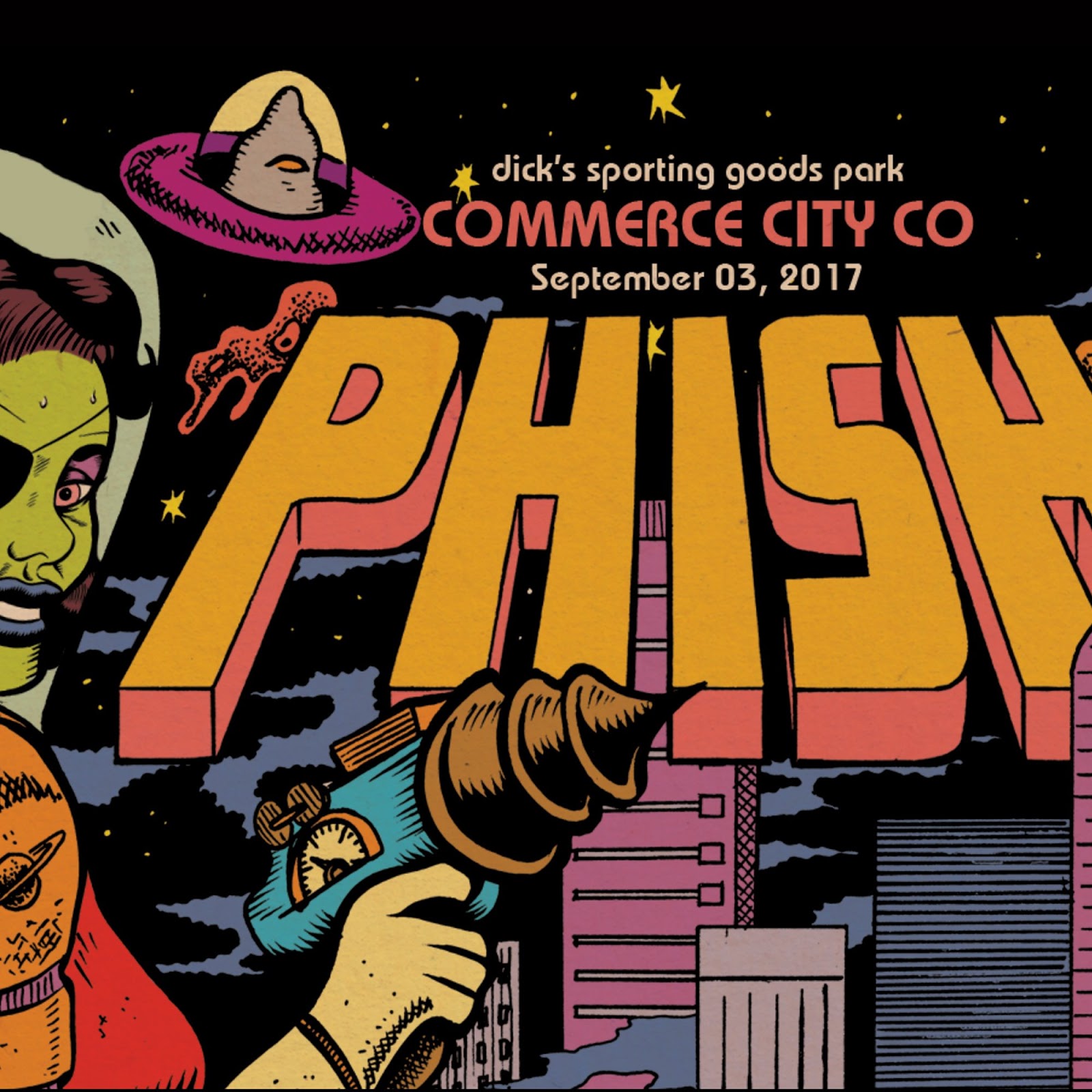 Phish - 2017-09-03 Dick's Sporting Goods Park, Commerce City, CO.