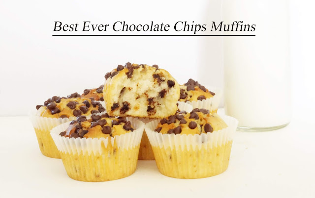 Best Ever Chocolate Chips Muffins