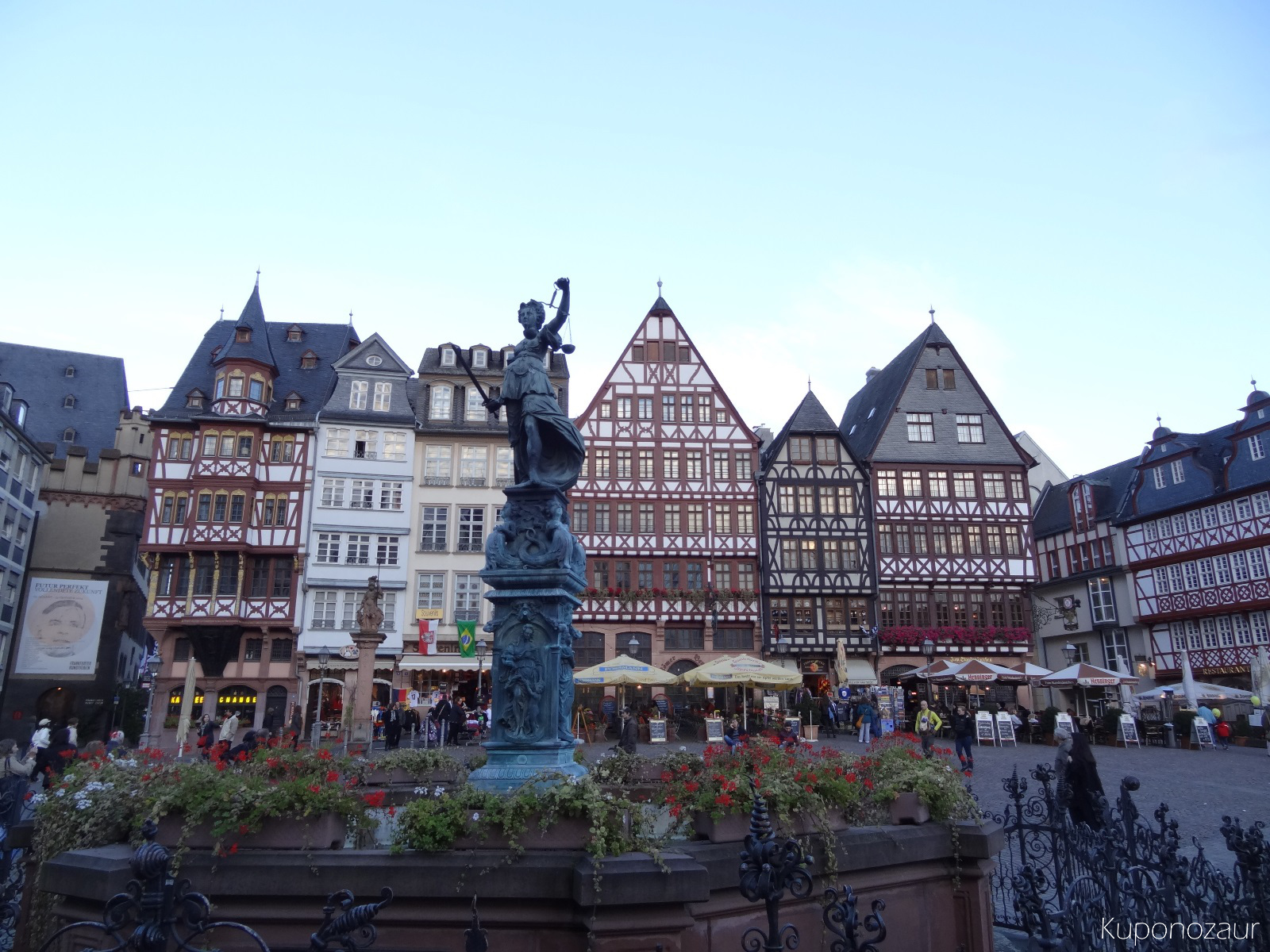 Miasto Frankfurt stare miasto