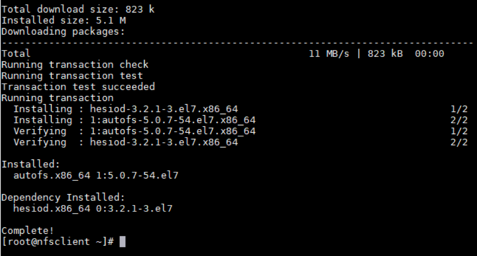 AutoFS in NFS Root Of Info