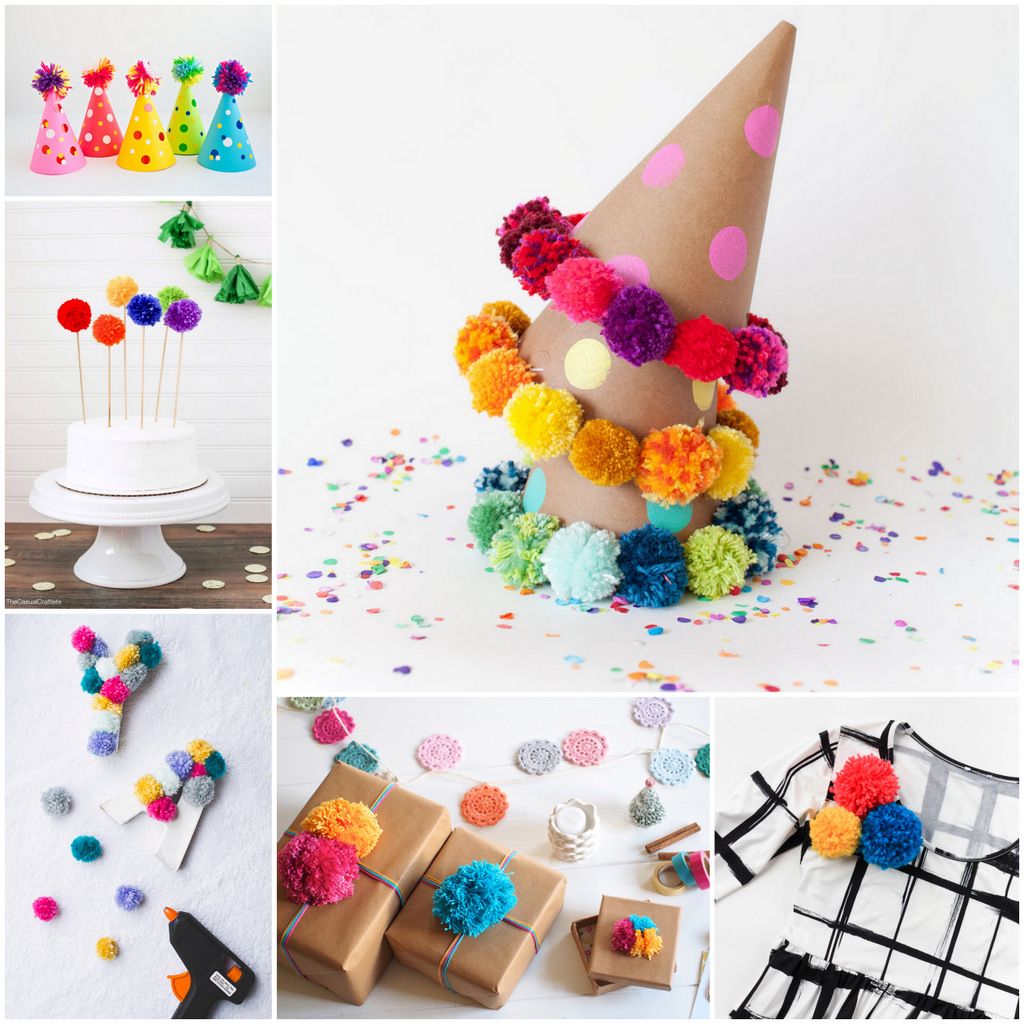 Creativity Unmasked Six for Saturday or Sunday Pom Pom Party!